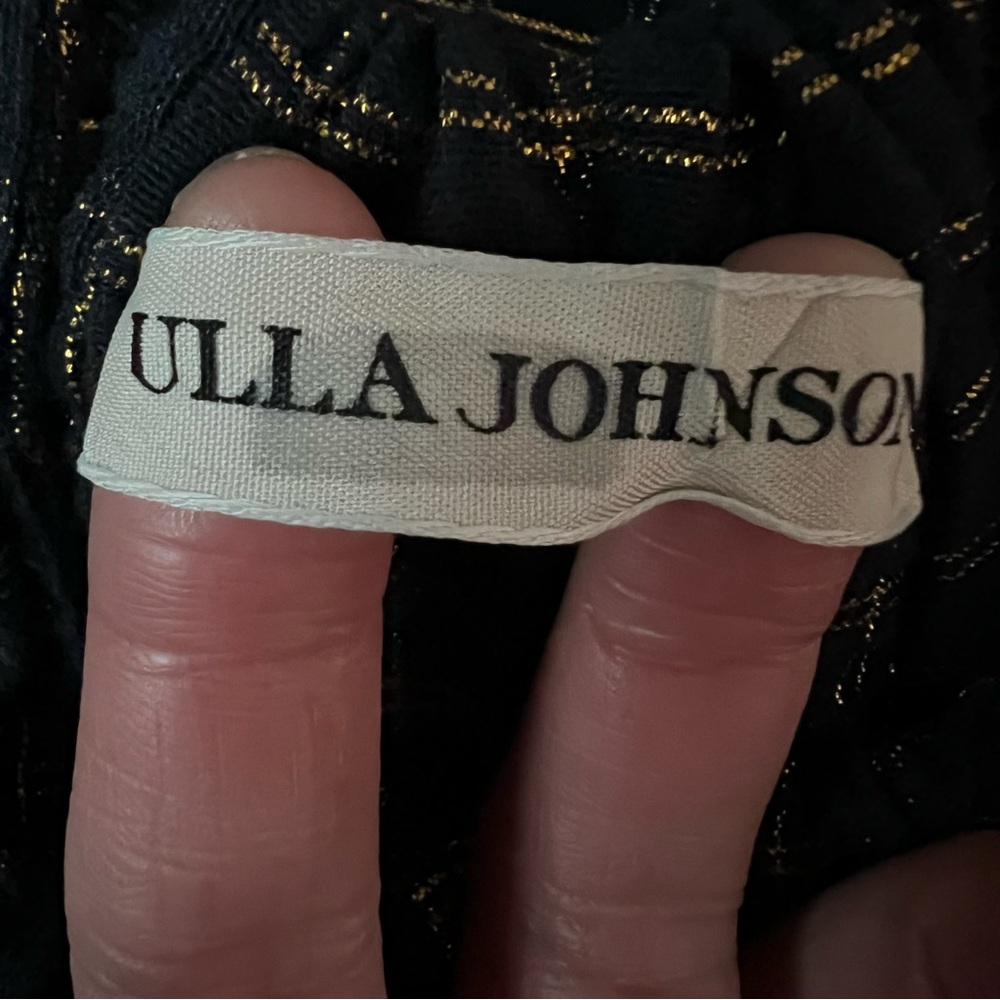 Ulla Johnson Dion Plaid Lurex Metallic Babydoll Mini Dress 12 ASO Sophia Bush - Picture 12 of 16